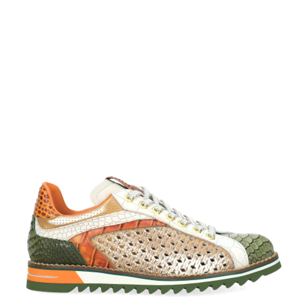 Lorenzi 17598 Fresh Verde Sneaker in grün