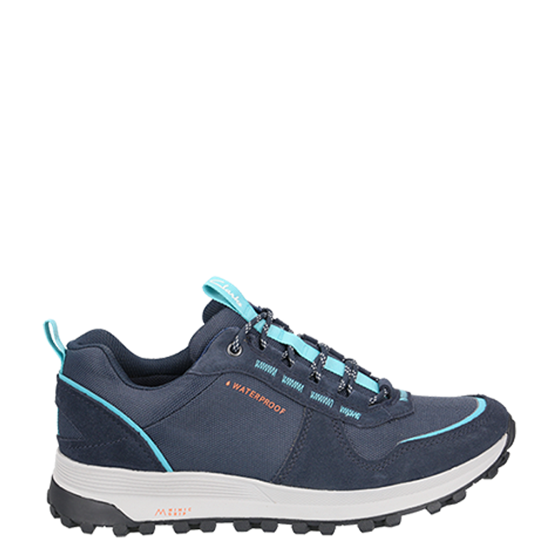 Clarks ATLTrekWalkWP Navy 26170149 7 Sneaker in blau