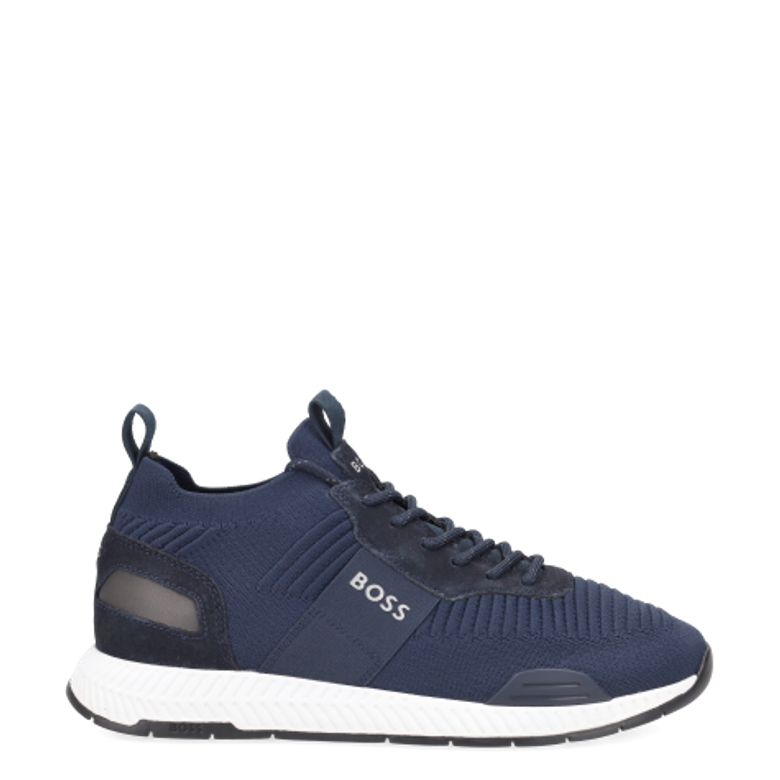 Boss TITANIUM_RUNN Sneaker in blau