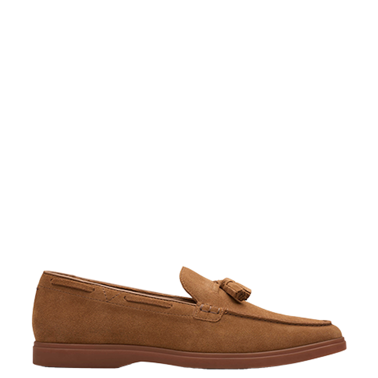 Clarks Torford Tassel 26180333 7 Slipper in braun