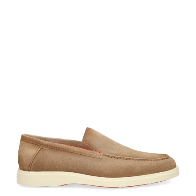 Santoni 17824 C30 Slipper in beige