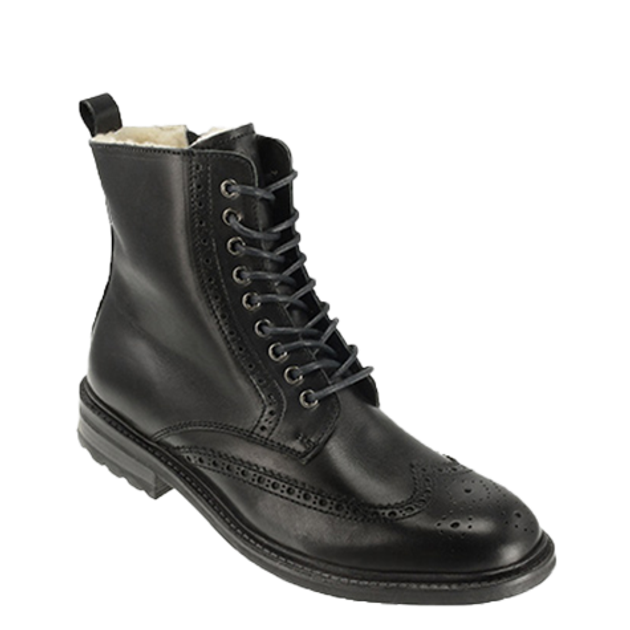 Blackstone OM91 BLK Boots in schwarz