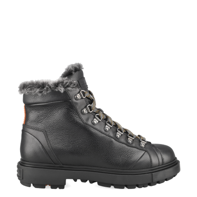 Santoni 18190 N01 Warmfutter in schwarz