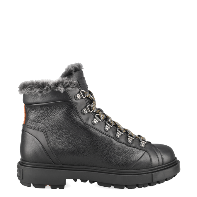 Santoni 18190 N01 Warmfutter in schwarz