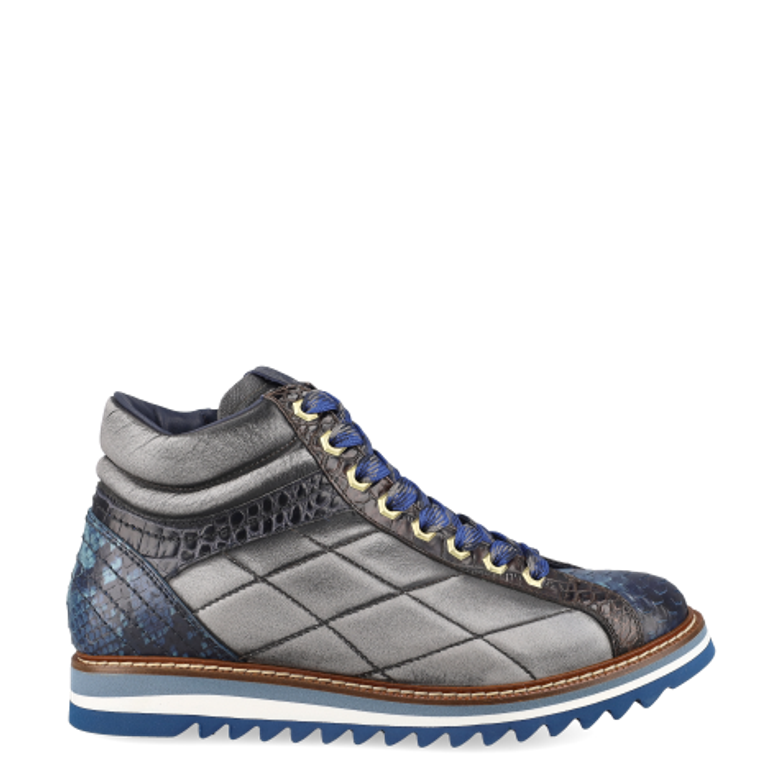 Lorenzi 17861 TROPEA MONTONE NAVY Warmfutter in blau