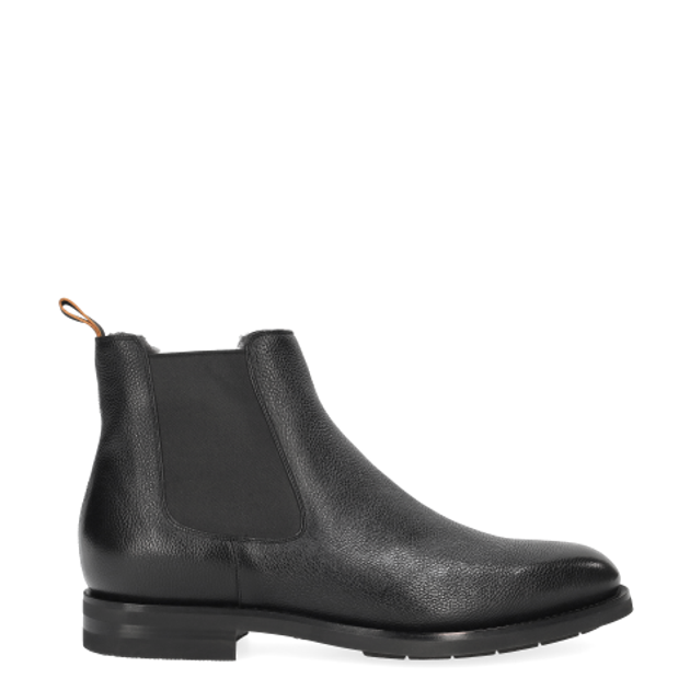 Santoni 17838 N01 Warmfutter in schwarz