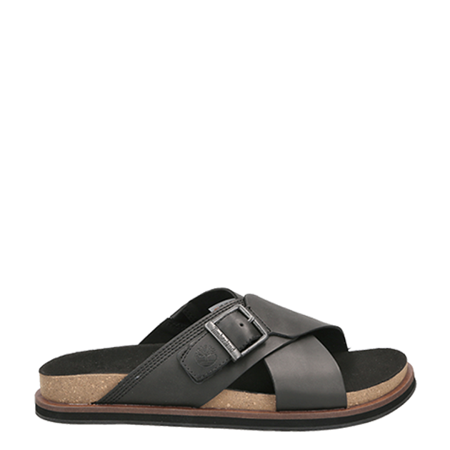 Timberland Amalfi Vibes Cross Slide Sandaletten in schwarz