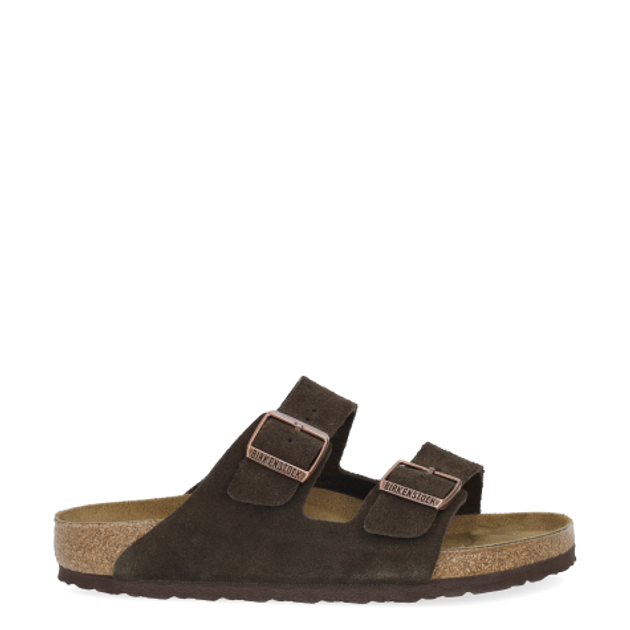 Birkenstock 1027077 ARIZONA SUEDE LEATHER Sandaletten in braun