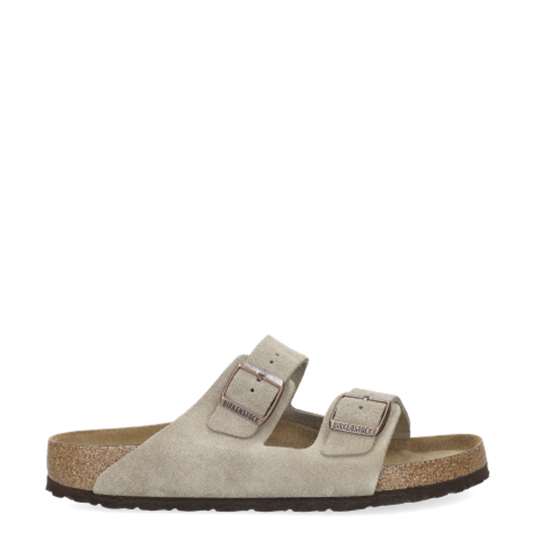 Birkenstock ARIZONA SOFT FOOTBED Sandaletten in beige