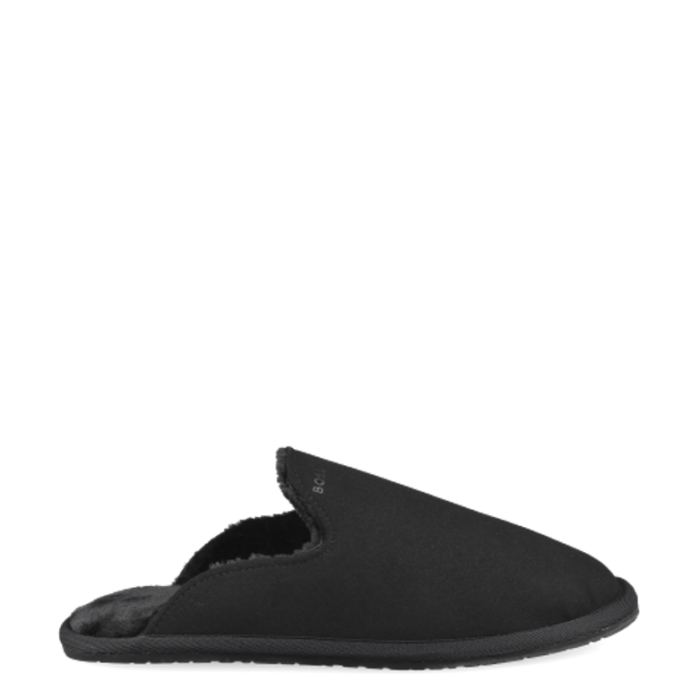 Boss Home_Slip Hausschuhe in schwarz