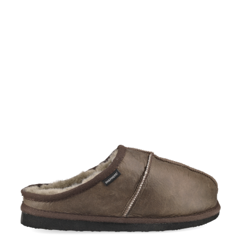 Shepherd 2534253 Bobo Stone oiled antique Hausschuhe in braun