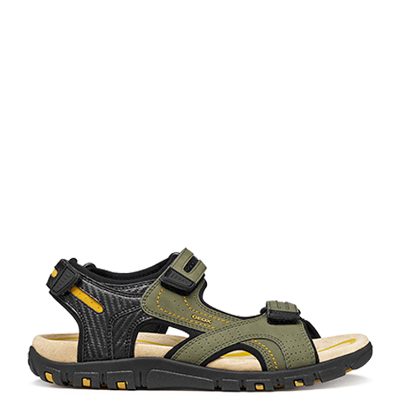 GEOX SANDAL STRADA Sandaletten in grün