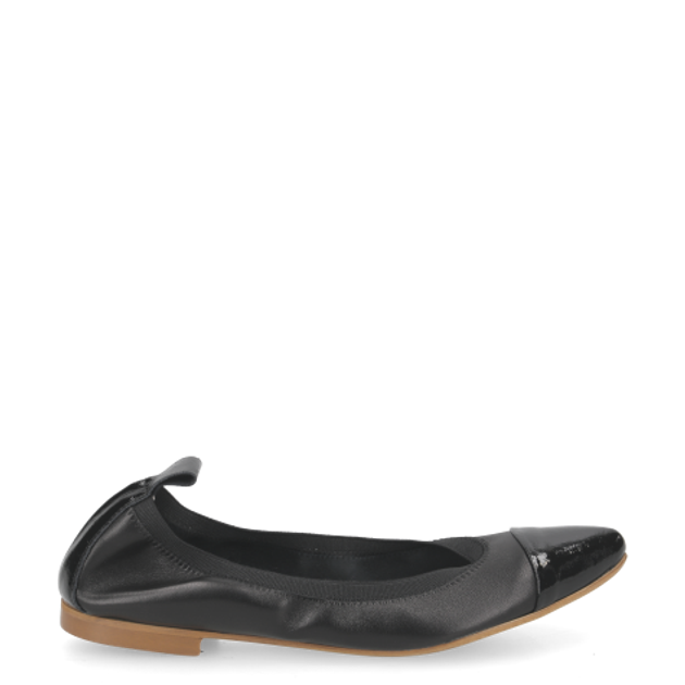 Lüke Schuhe Q004 NERO Ballerina in schwarz