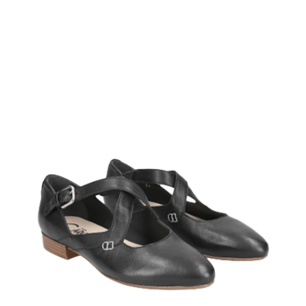 Donna Carolina 47.300.041-001 Ballerina in schwarz