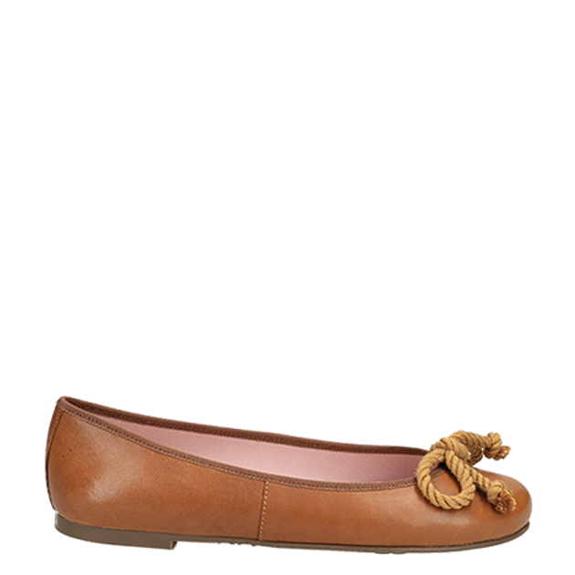 Pretty Ballerinas 35.663 BACIO CUOIO Ballerina in braun