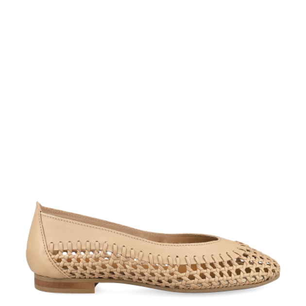 Donna Carolina CLARA BRAID 57.170.025-002 Ballerina in braun