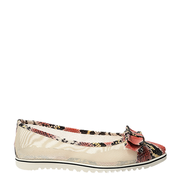 Lüke Schuhe Q008 BEIGE Ballerina in beige