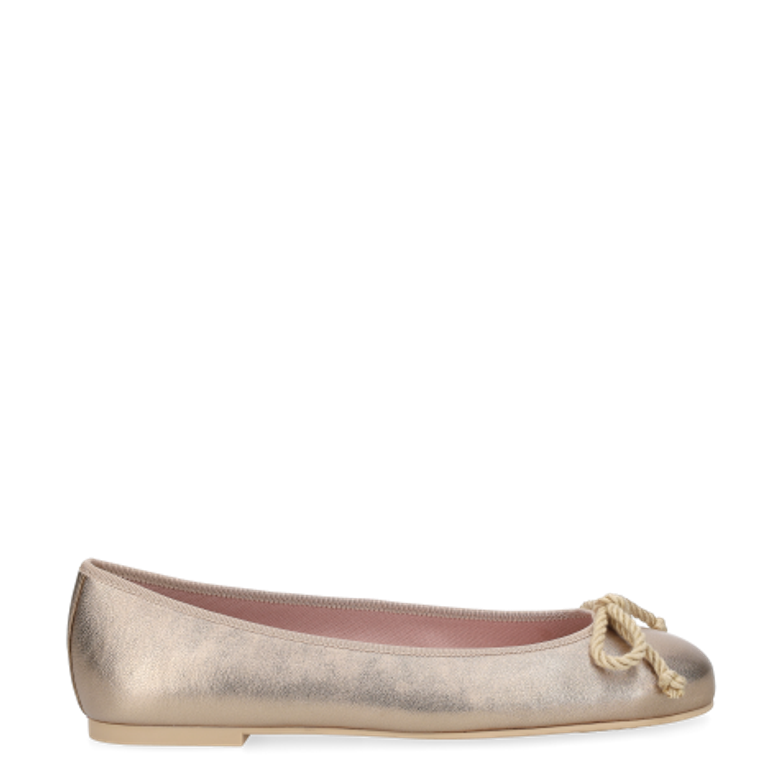 Pretty Ballerinas 35.663 AMI NUDE Ballerina in gold