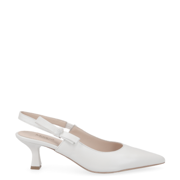 Maripé RESY-MA V.2 Peeptoes & Slingpumps in weiß