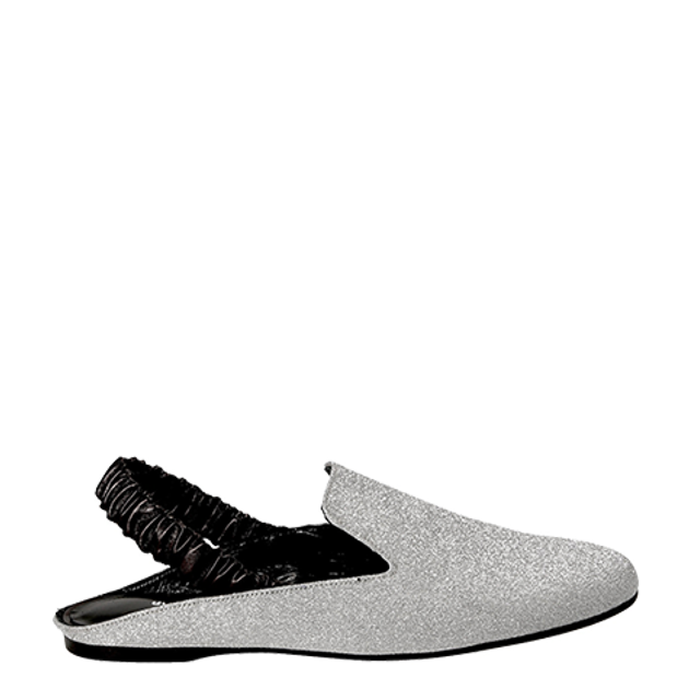 Guglielmo Rotta 2301L ARGENTO Peeptoes & Slingpumps in metallic