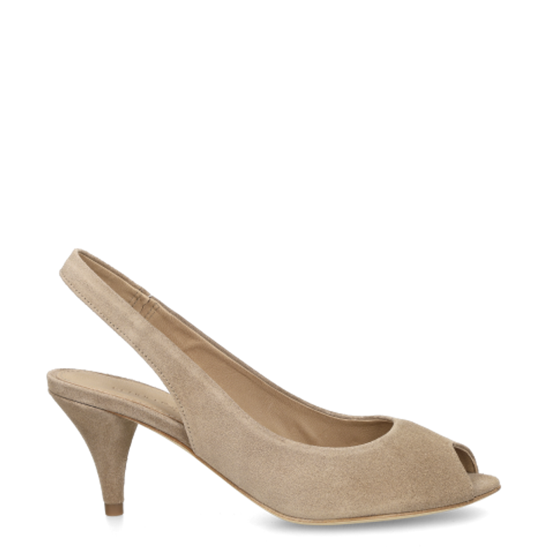 Kennel & Schmenger 717101.0120.2250 ELSA Peeptoes & Slingpumps in braun