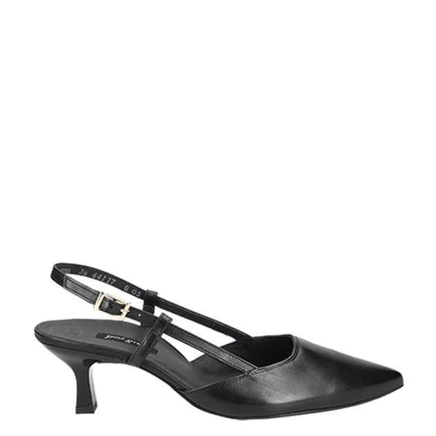 Paul Green 7992-013 Peeptoes & Slingpumps in schwarz