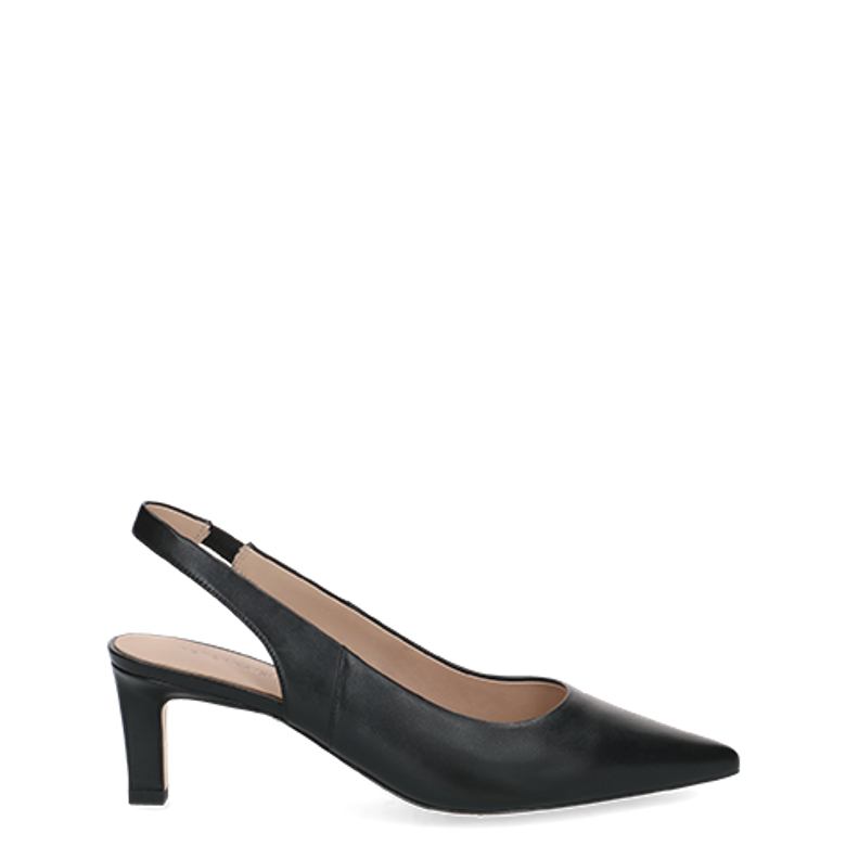 Peter Kaiser 79608 022 Peeptoes & Slingpumps in schwarz