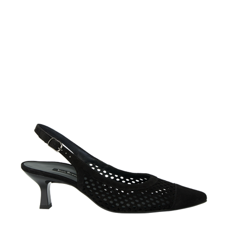 Paul Green 6222-029 Peeptoes & Slingpumps in schwarz