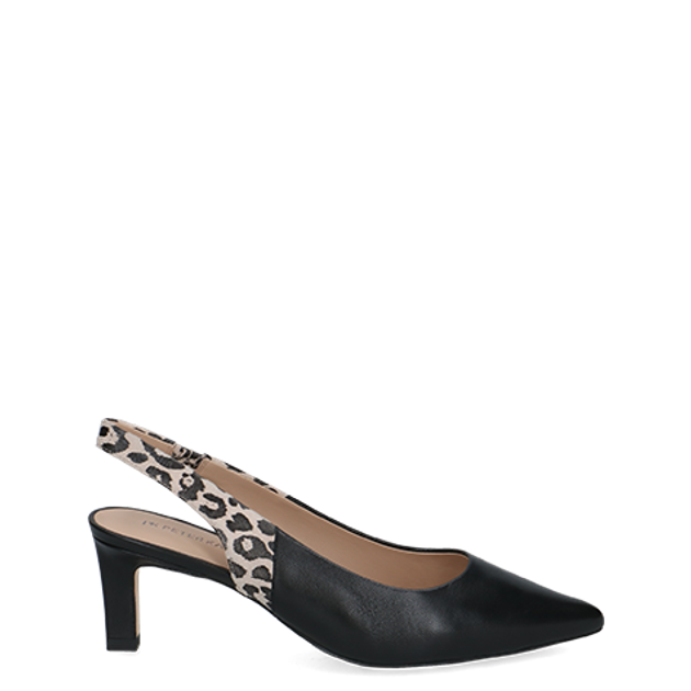 Peter Kaiser 79608 012 Peeptoes & Slingpumps in schwarz