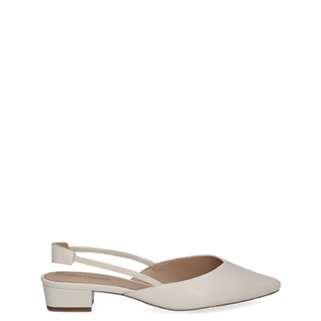 Peter Kaiser 79443 170 Peeptoes & Slingpumps in weiß