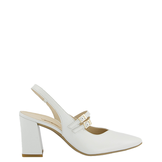 Paul Green 6151-047 Peeptoes & Slingpumps in weiß