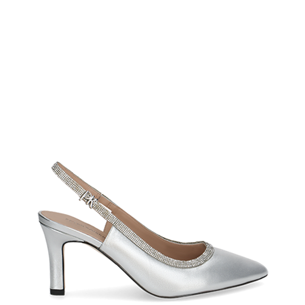 Peter Kaiser 79641 941 Peeptoes & Slingpumps in silber