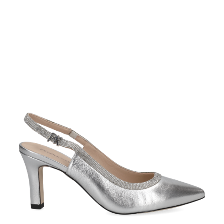 Peter Kaiser 79641 941 Peeptoes & Slingpumps in silber