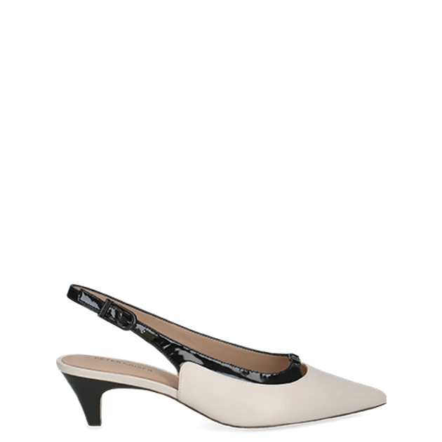 Peter Kaiser 79504 134 Peeptoes & Slingpumps in weiß