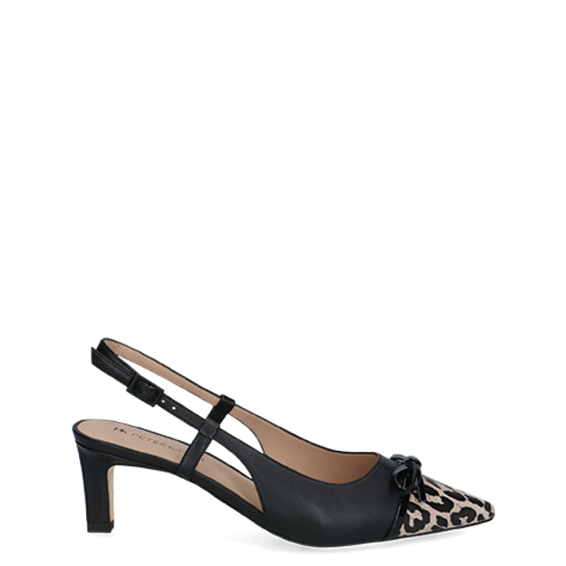 Peter Kaiser 79609 012 Peeptoes & Slingpumps in schwarz