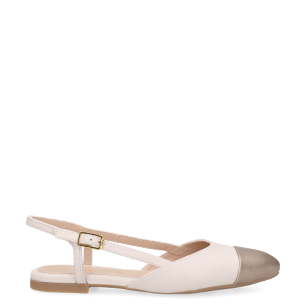 Unisa ASLEY_NTO_LMT IVORY Peeptoes & Slingpumps in weiß