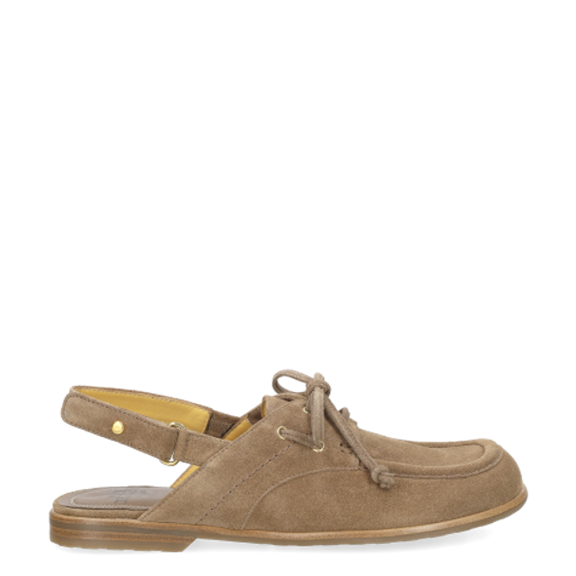 Truman's 4368 153 CAPPUCINO Peeptoes & Slingpumps in braun