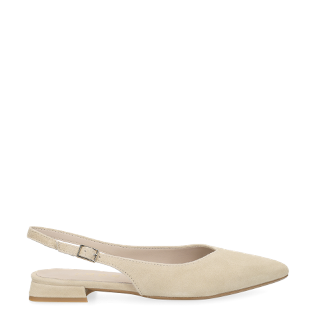 Lüke Schuhe ELDA CAMOSCIO CAMEL Peeptoes & Slingpumps in braun