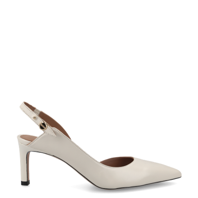 Boss Janet_SLB70 Peeptoes & Slingpumps in weiß