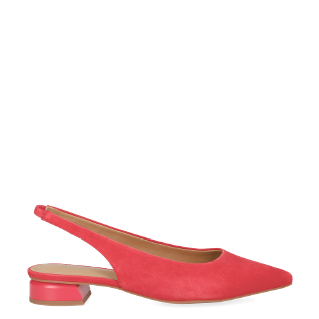 Maripé INGRID V.5 STRAWBERRY Peeptoes & Slingpumps in rot