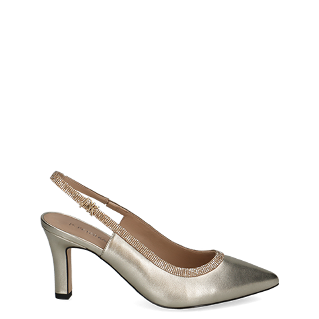 Peter Kaiser 79641 947 Peeptoes & Slingpumps in gold