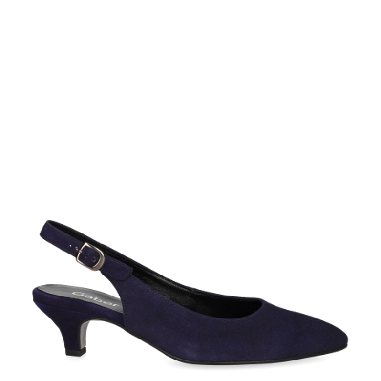 Gabor 1.500.16_7 Peeptoes & Slingpumps in blau