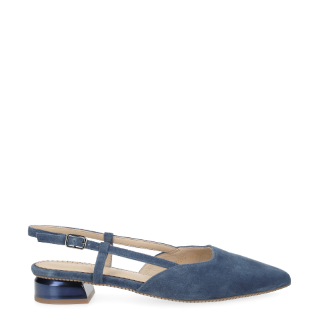 Maripé ARIZONA V.17 BLU Peeptoes & Slingpumps in blau