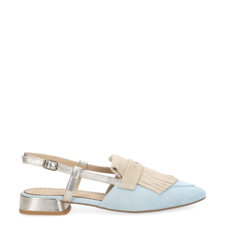 Maripé MA159 V.1 Peeptoes & Slingpumps in blau