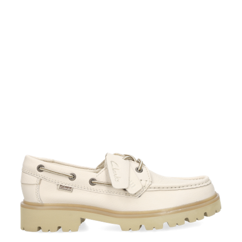 Clarks Cleyhill Boat 26187841 4 Schnürschuhe in beige
