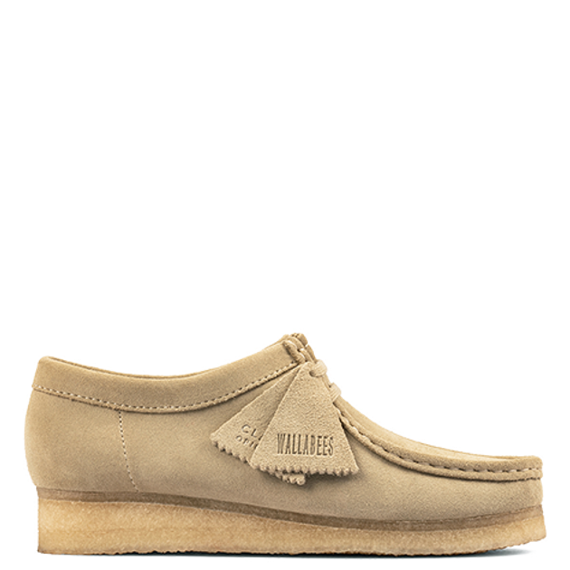 Clarks Wallabee 26188327 4 Schnürschuhe in beige