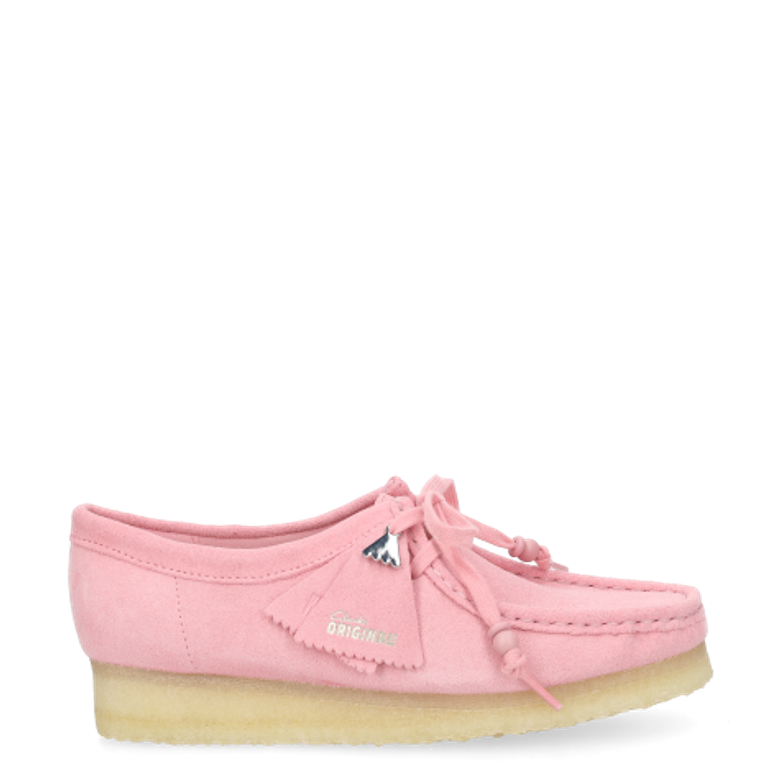 Clarks Wallabee. 26183809 4 Schnürschuhe in rose