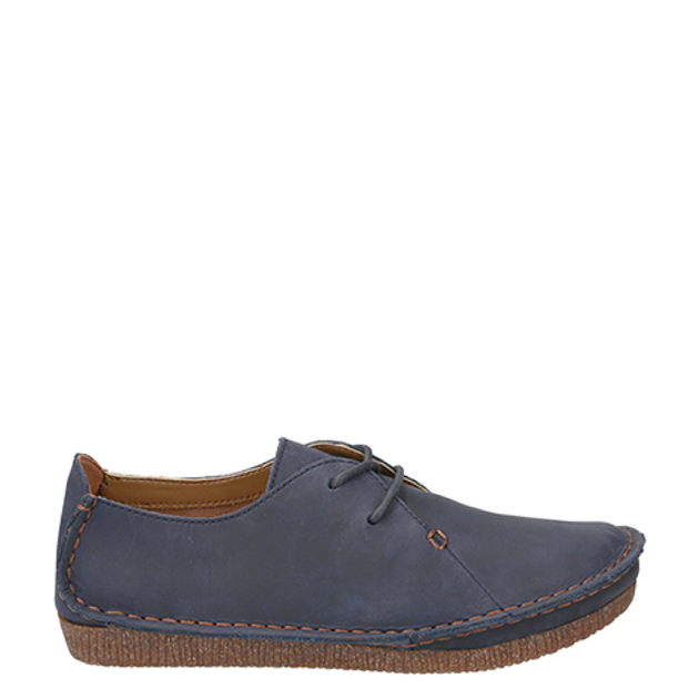 Clarks Janey Mae Schnürschuhe in blau