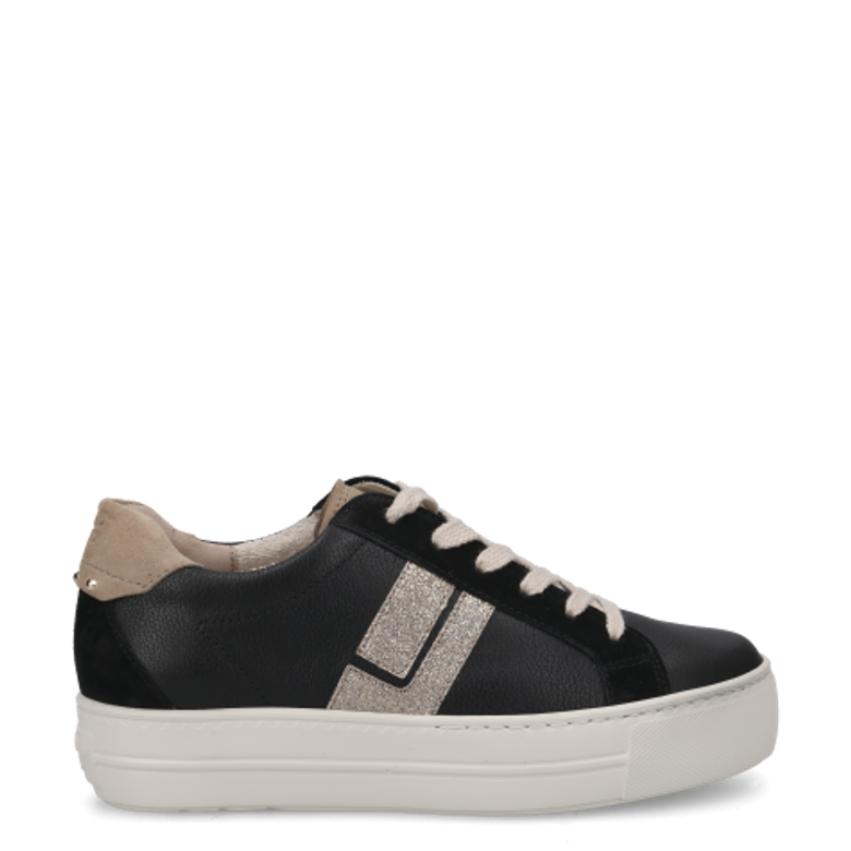 Paul Green 5430-03 Sneaker in schwarz