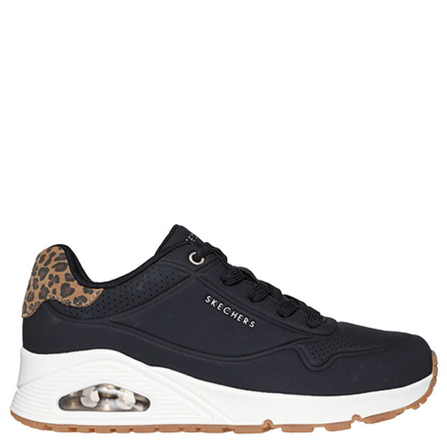 Skechers 177093 BKLD UNO Sneaker in schwarz